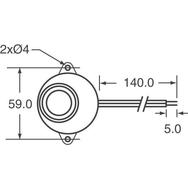 PS-580Q Mallory Sonalert Products Inc.  Alarms Buzzers and Sirens